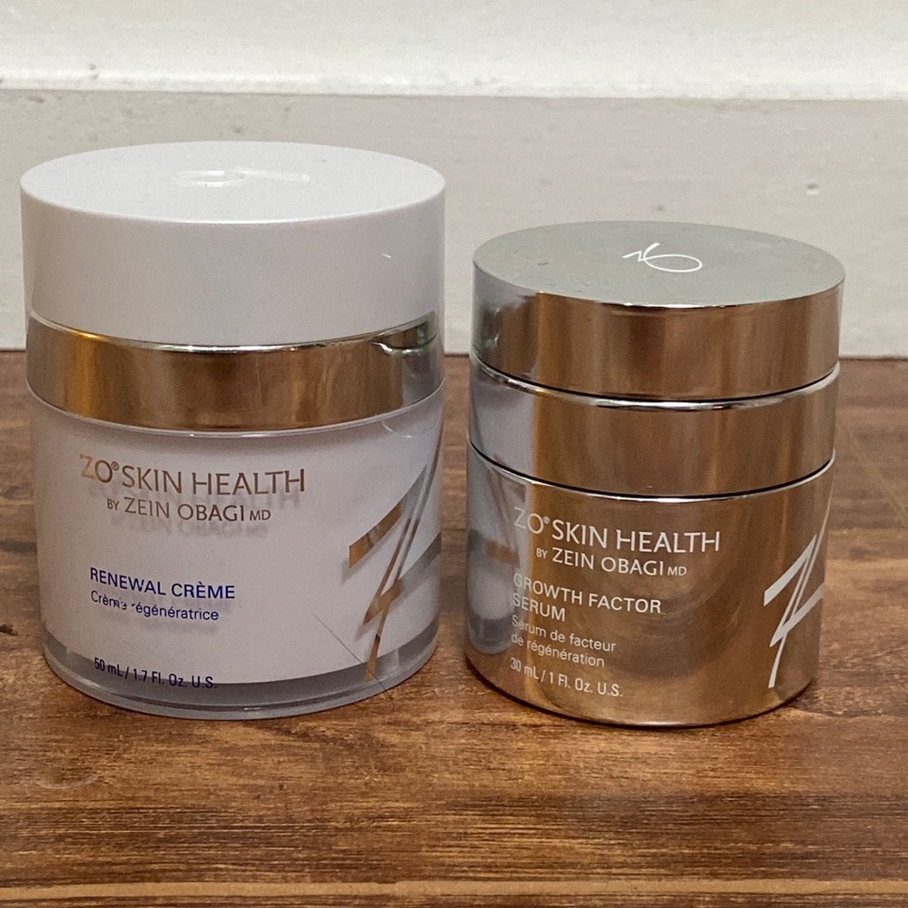 ZO Renewal Cream & Growth Factor Serum (By Zein Obagi)